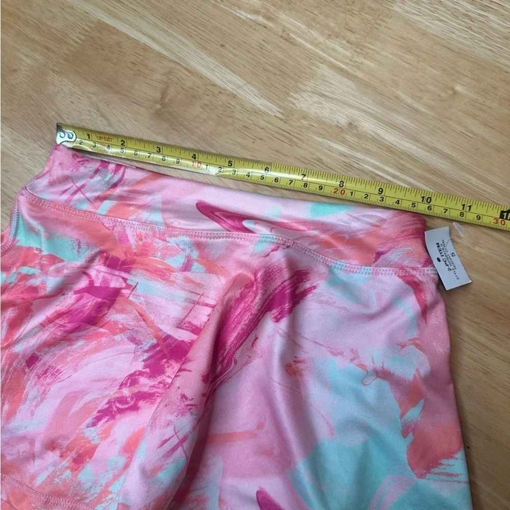 Ideology Lot Of Girls Size 5 Spring Green Floral Shorts And Pink Skort  NWT